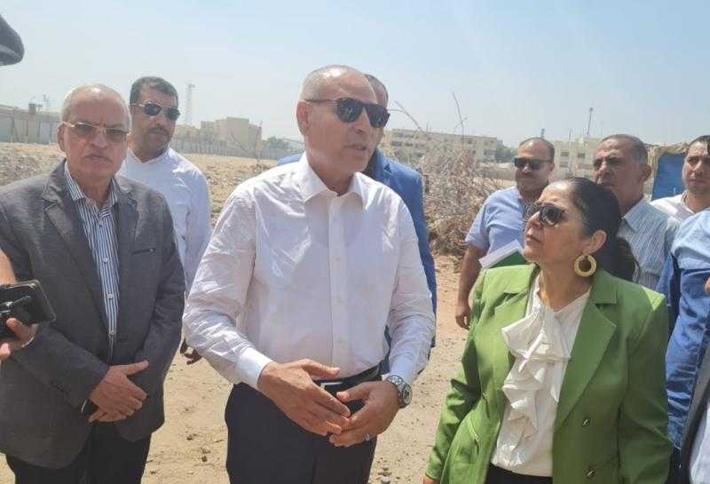 جولة محافظ القاهرة لتفقد أعمال التطوير في المنطقة الشرقية